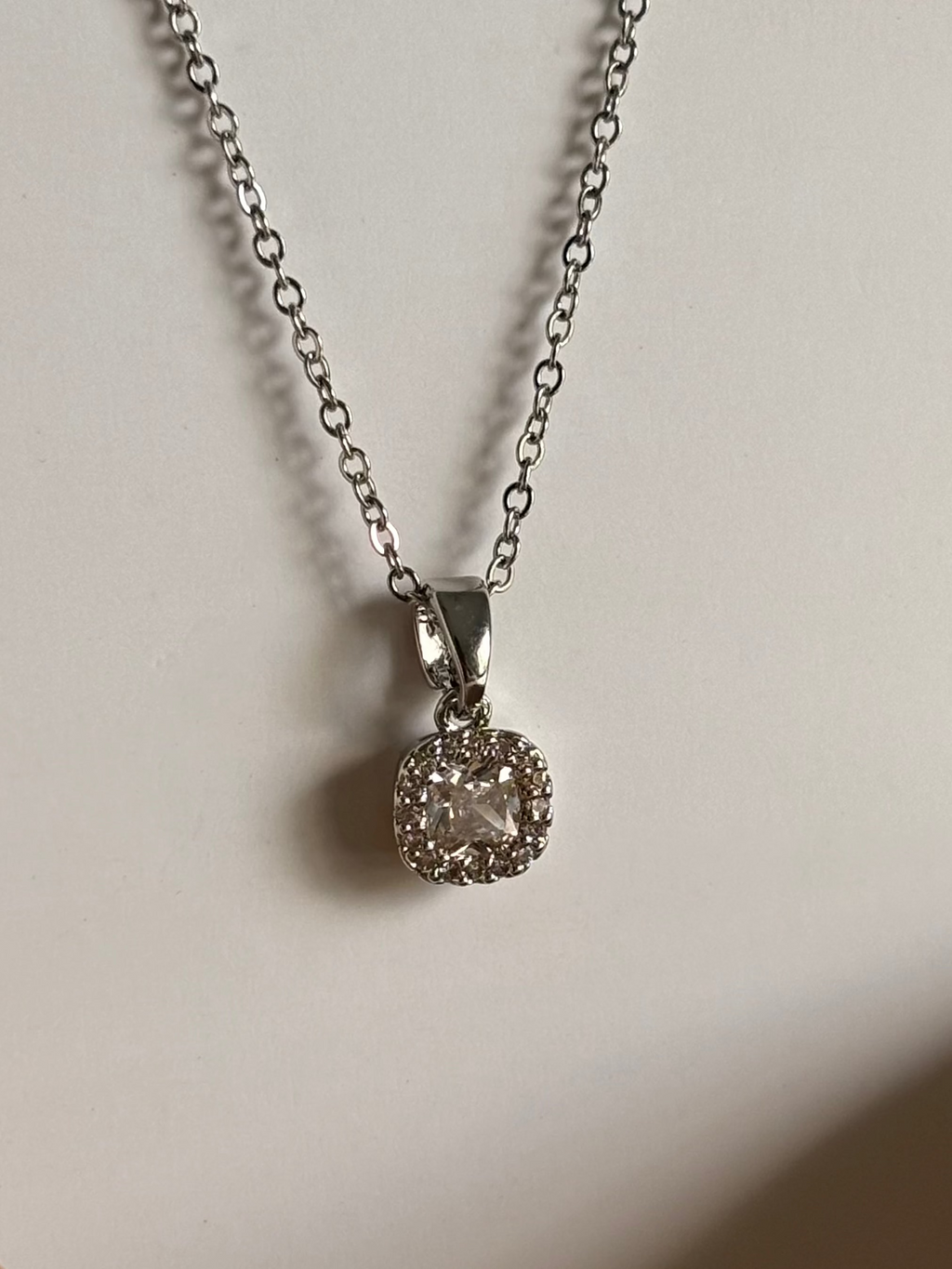 Classic Solitaire Necklace