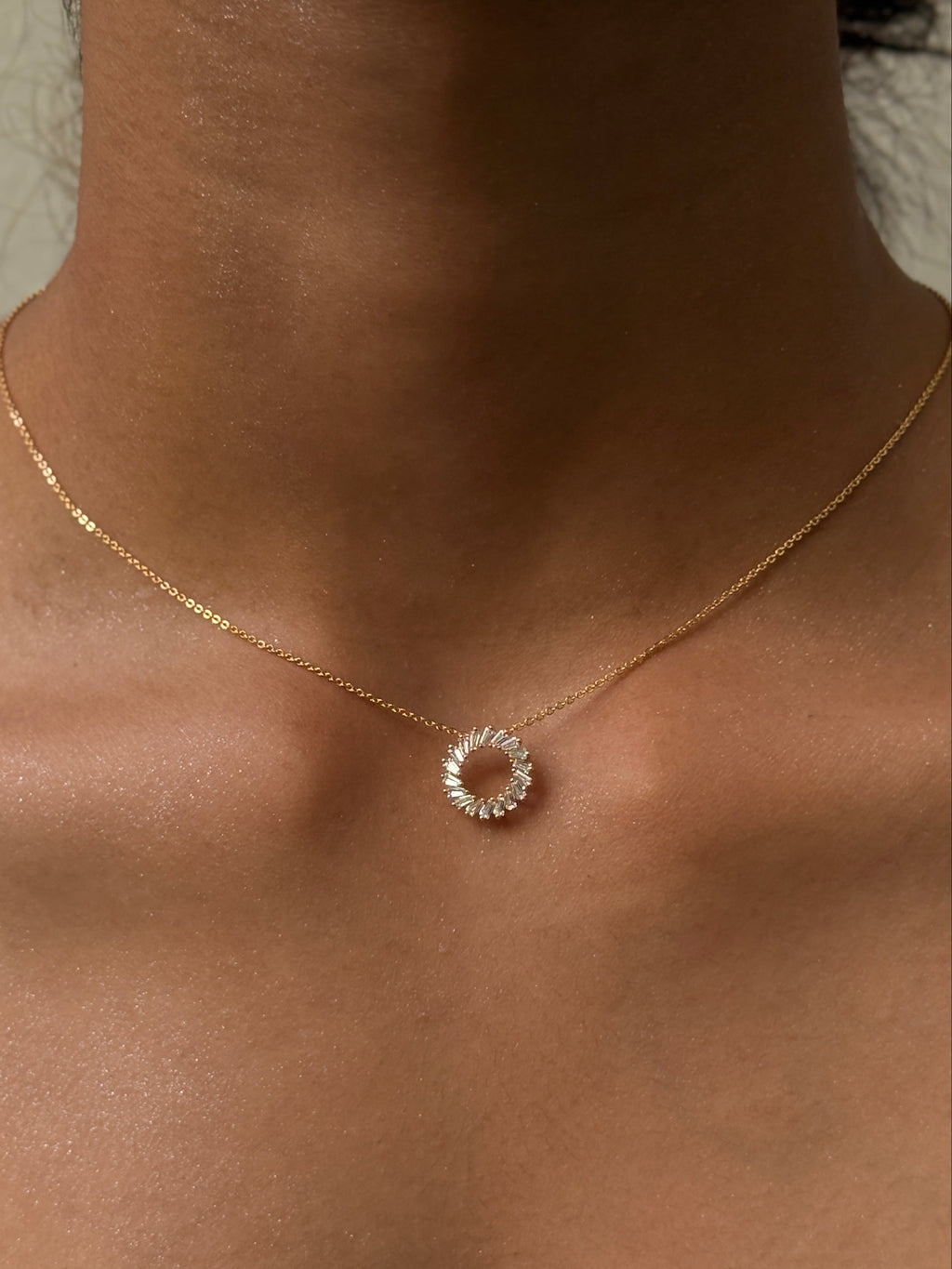 Radiant Halo Necklace