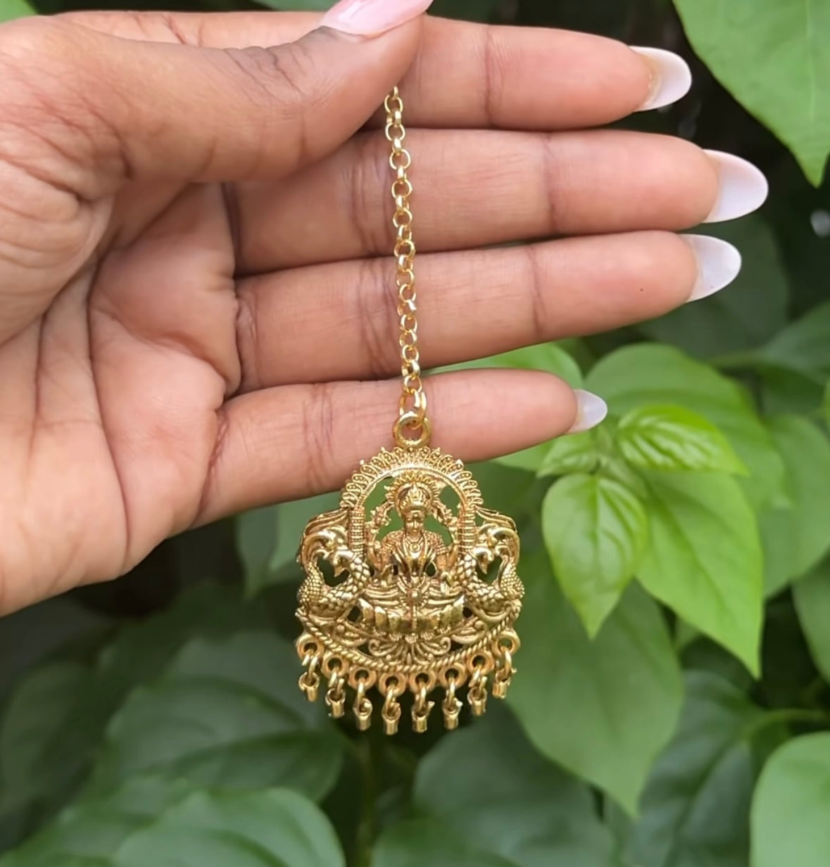 Traditional Lakshmi Coin Temple Jewellery Set