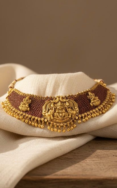 Lakshmi Temple Choker Set