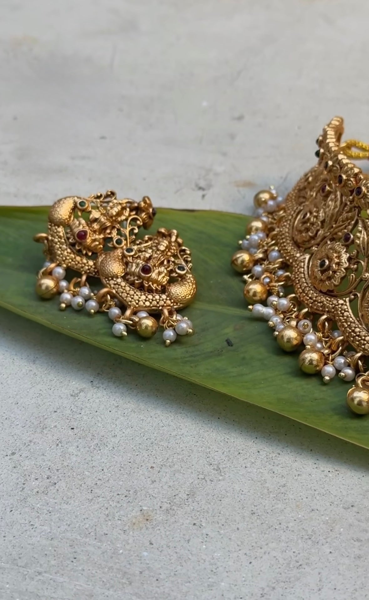 Raga Temple Jewellery Set