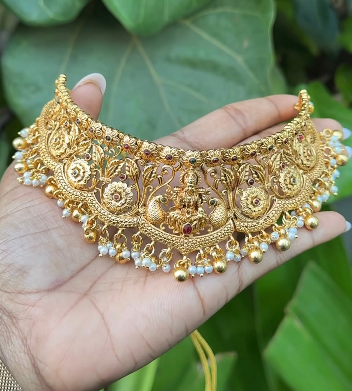 Raga Temple Jewellery Set