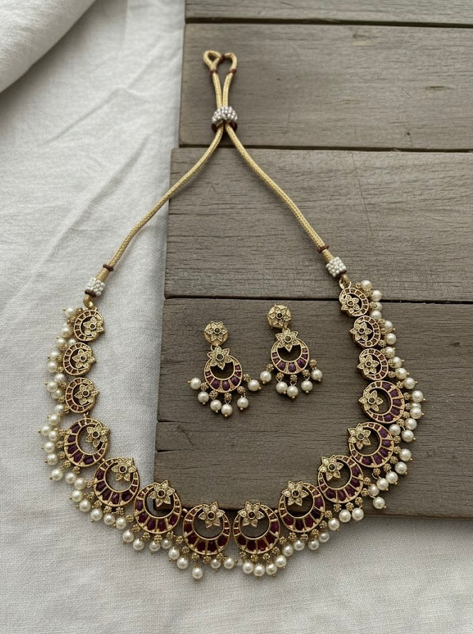 Sitara Pearl Choker Set