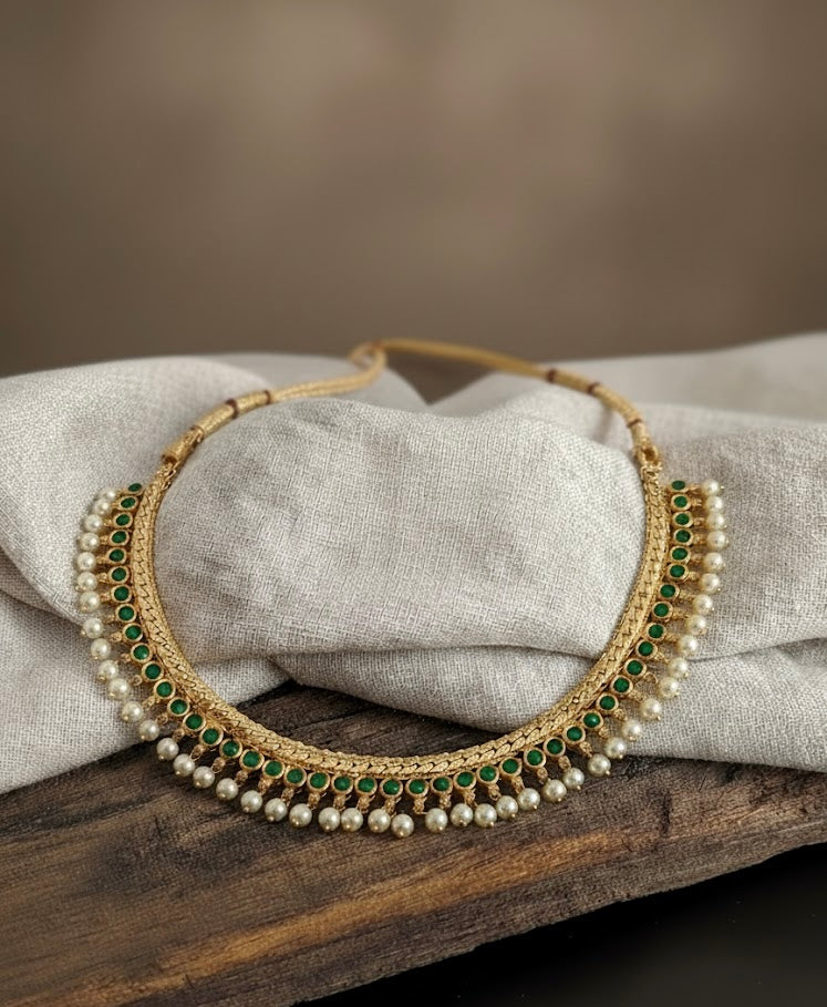 Round Cut Stone Jewellery Set