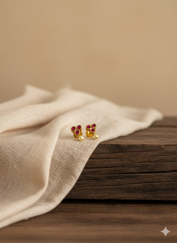 Round Cut Stone Jewellery Set