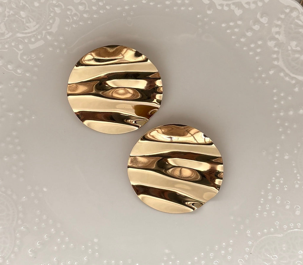 Disc Earrings