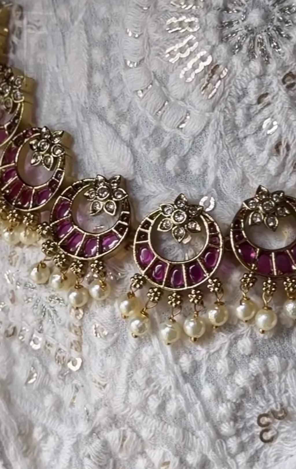 Sitara Pearl Choker Set