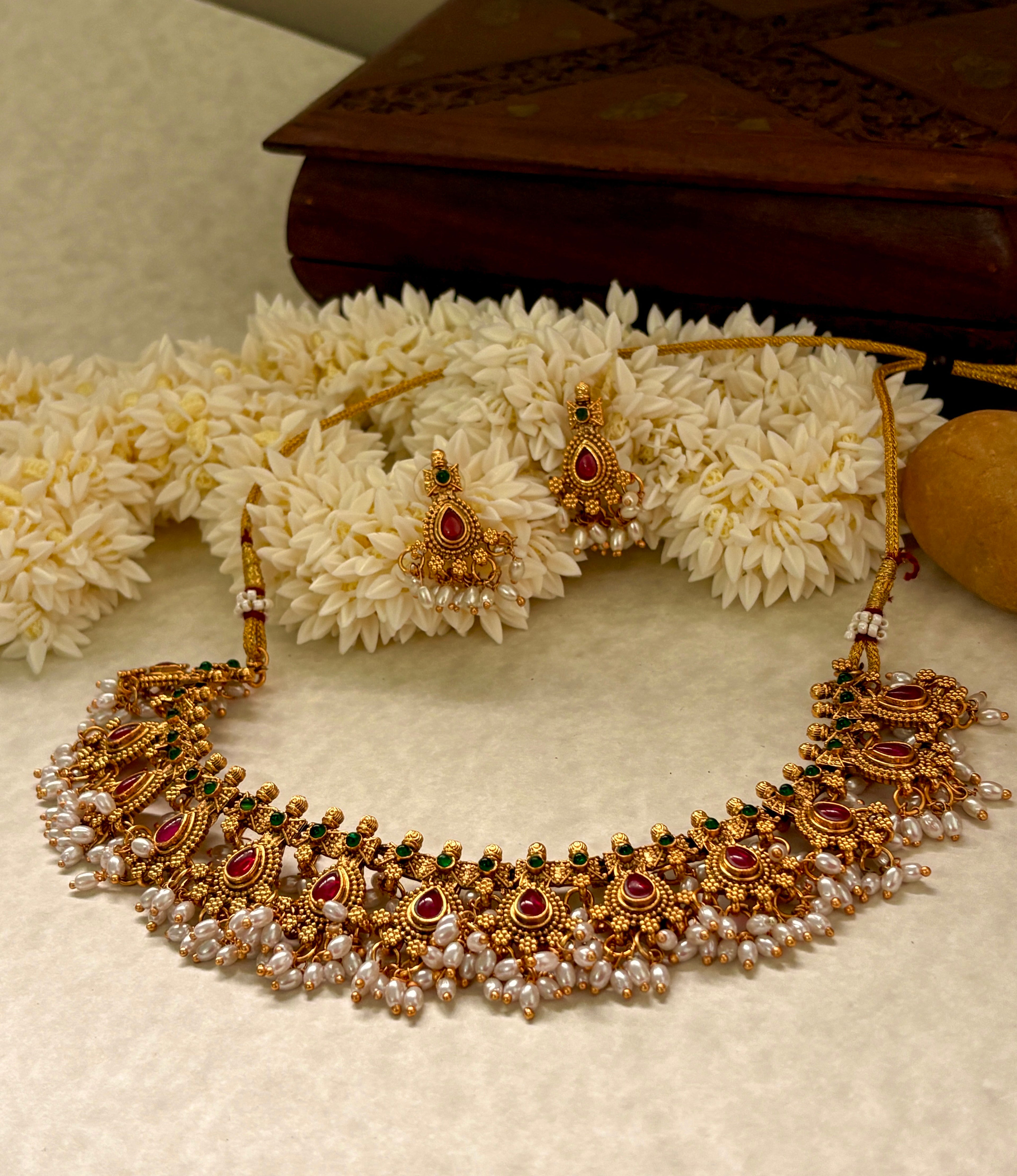 Grace Temple Necklace Set