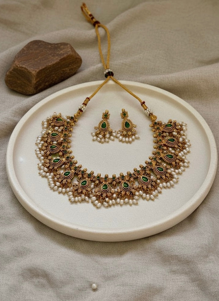 Grace Temple Necklace Set