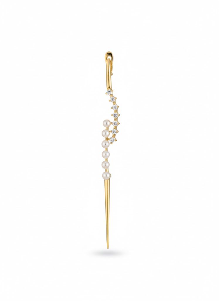 Pearl Arc Ear Cuff