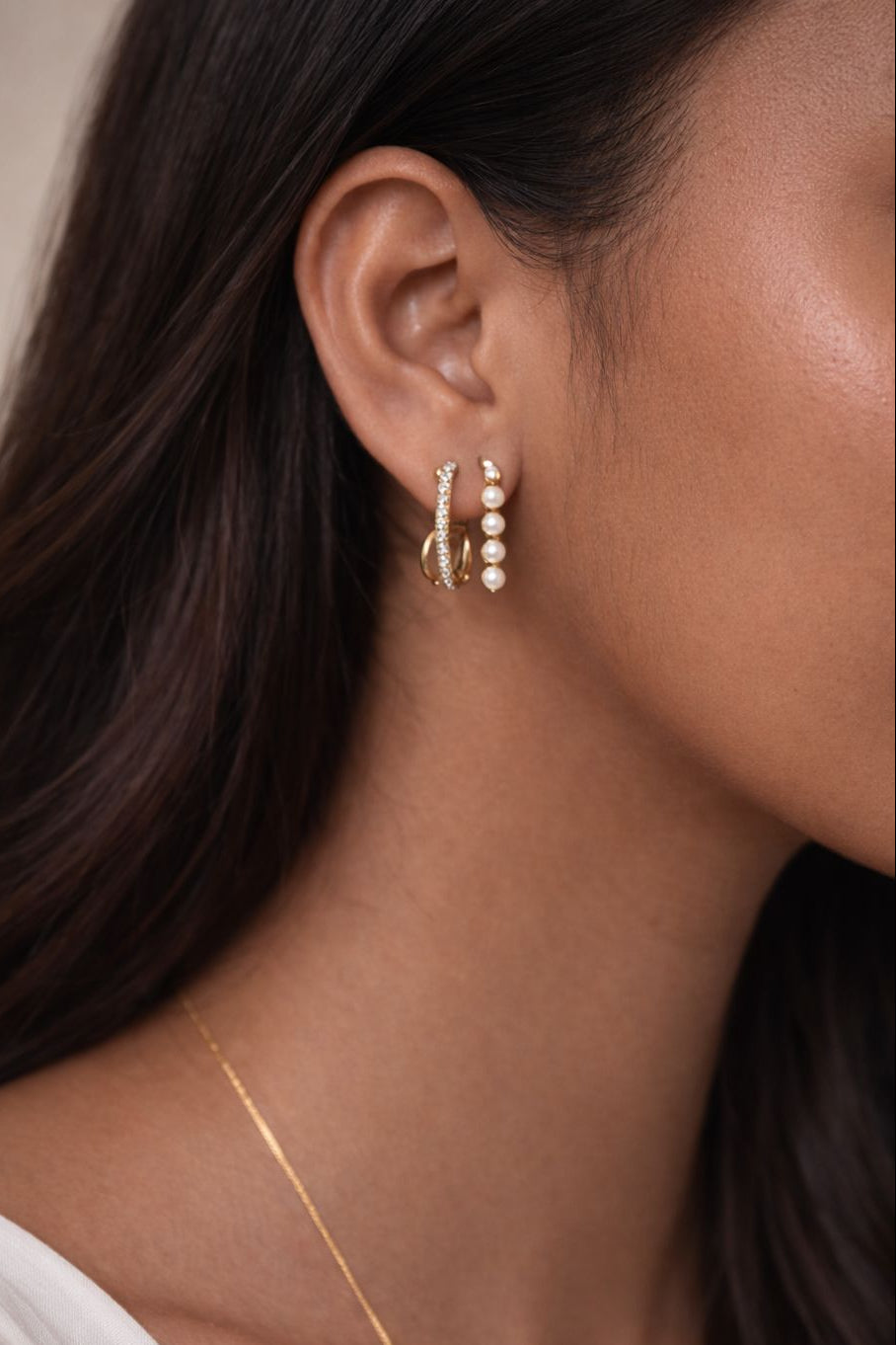 Pearl Radiance Studs