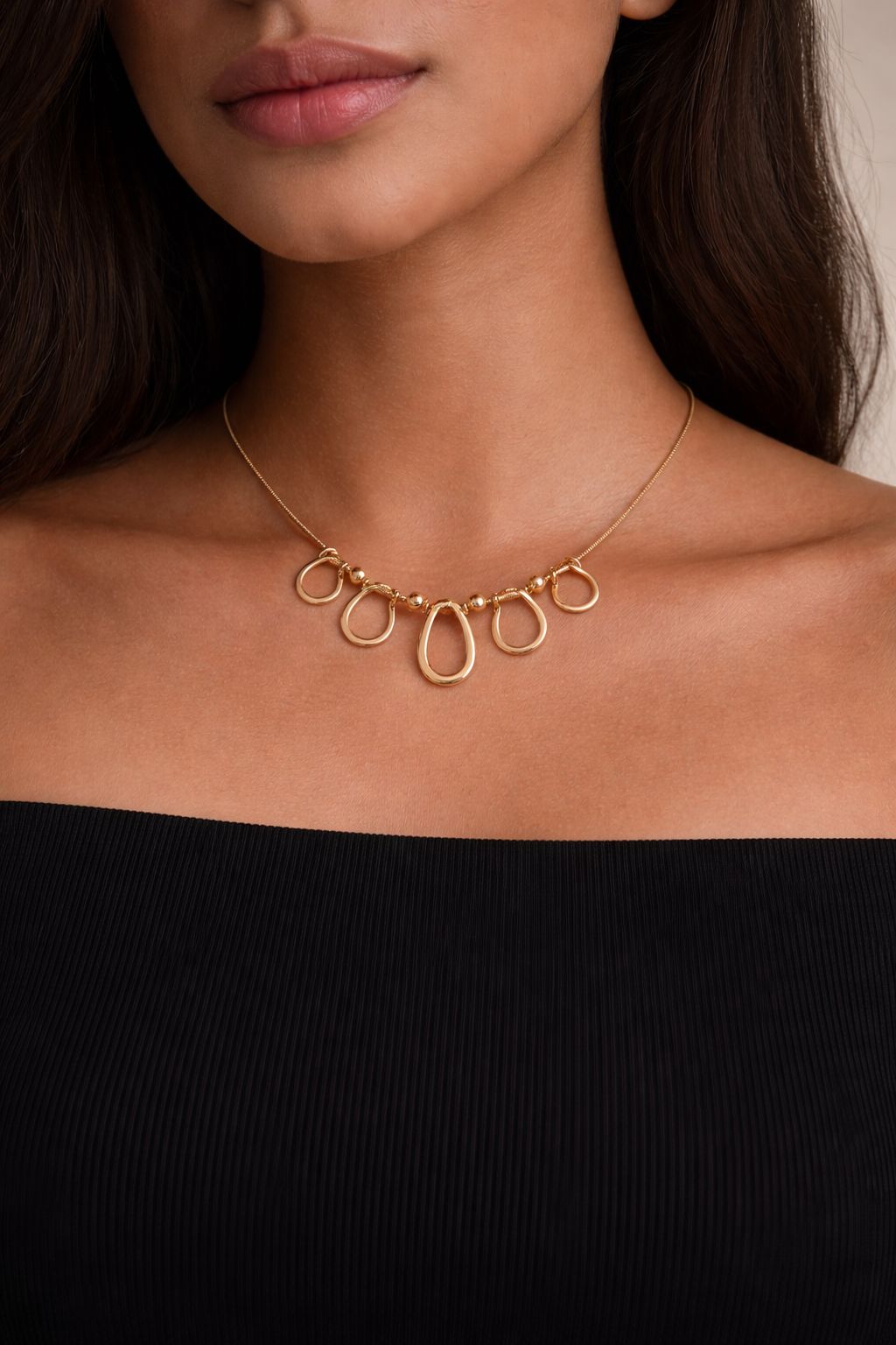 Drop Charm Necklace