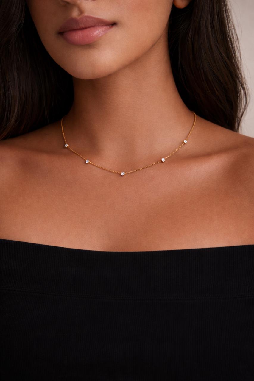 Diamond Dews Necklace