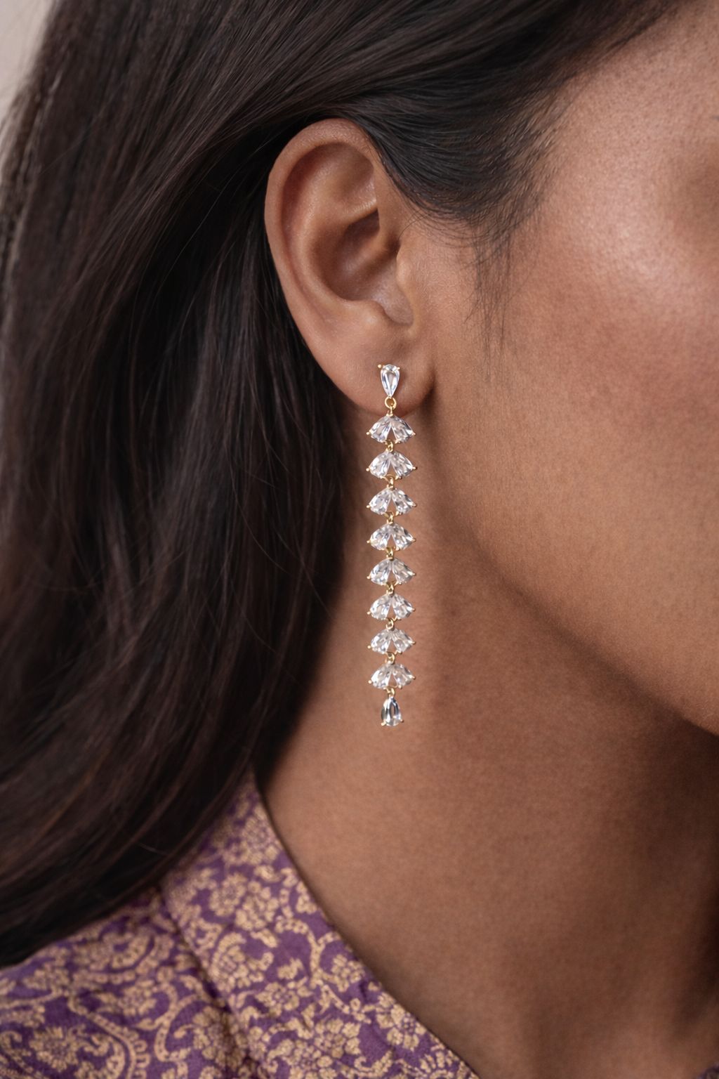 Aira Cascade Earrings
