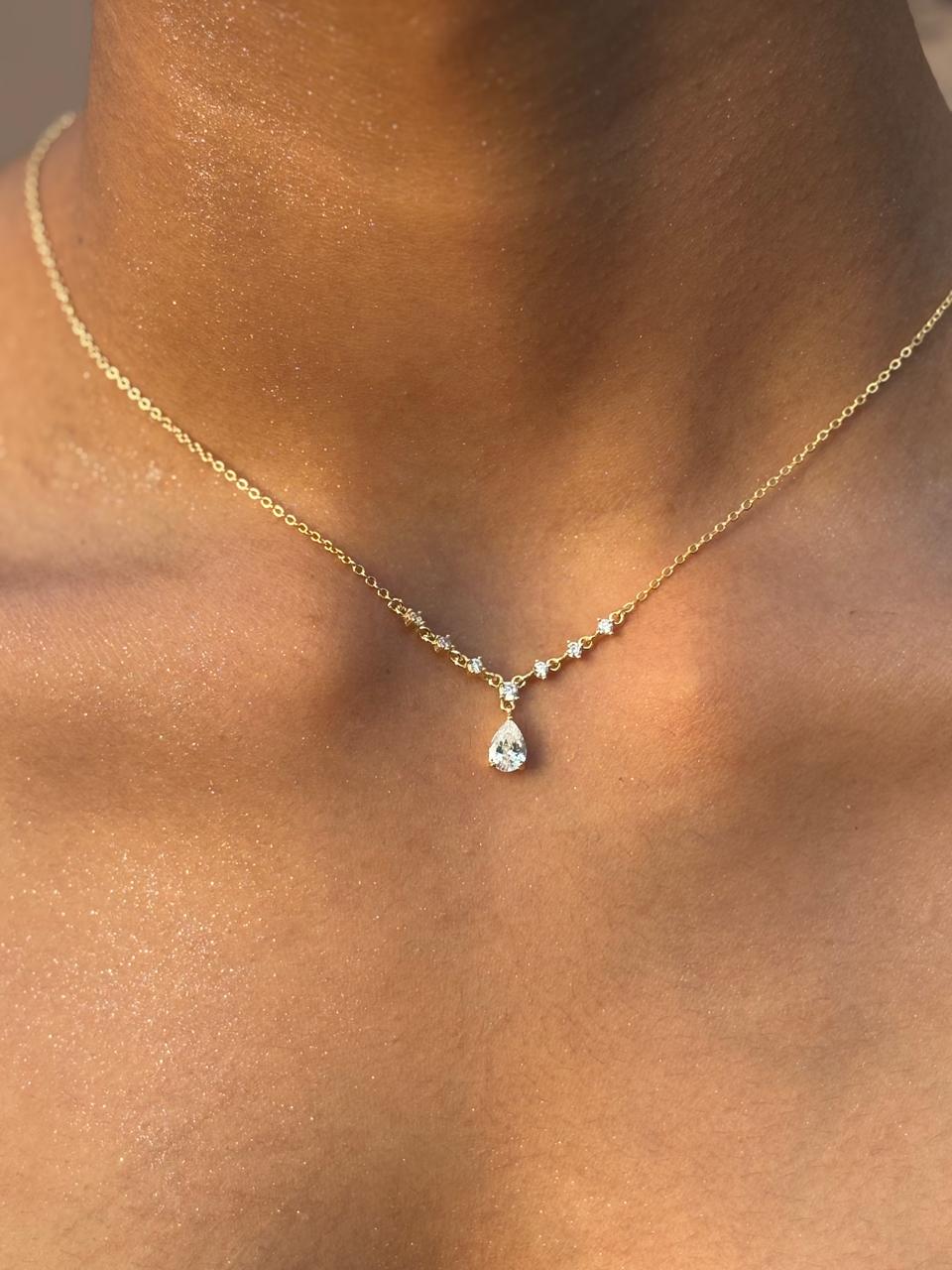 Lumiere Teardrop Necklace