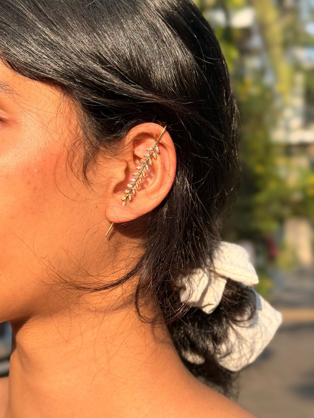 Ivy Glow Ear Cuff