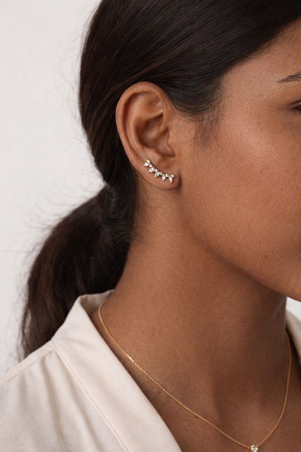 Radiant Sprig Studs