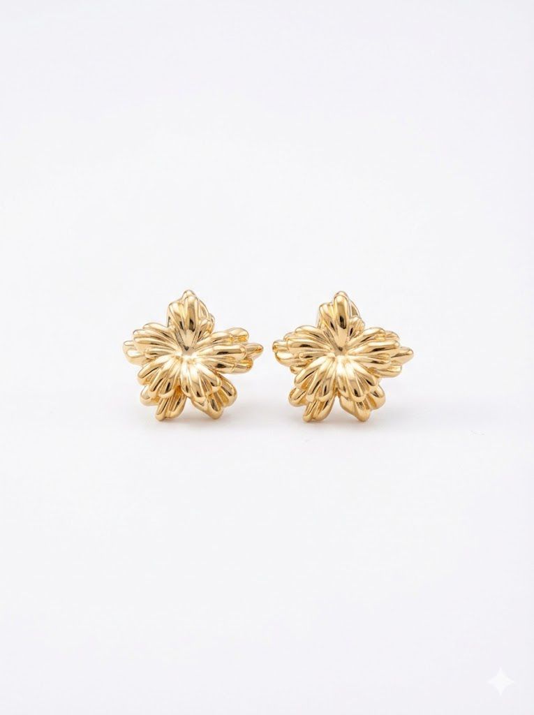 Golden Bloom Studs