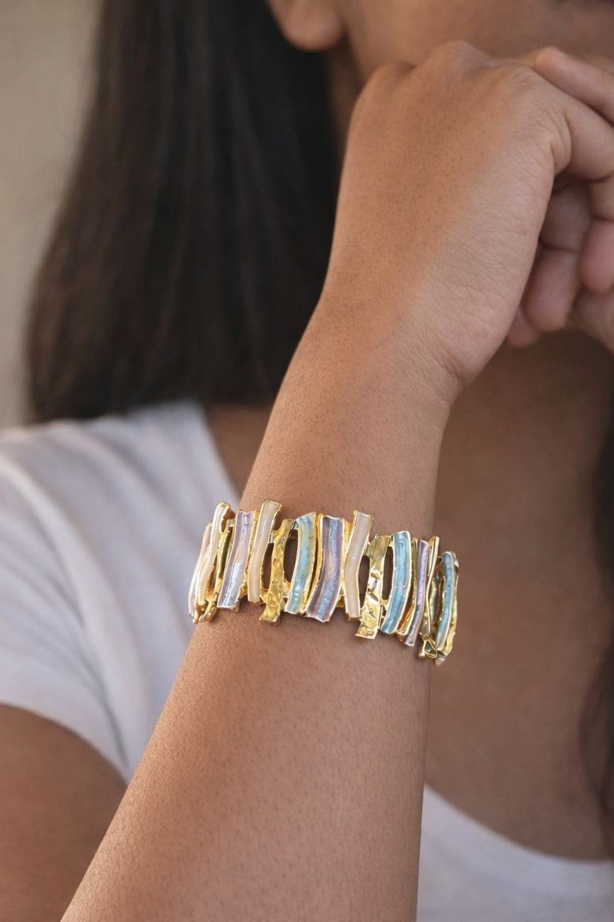 Flow Panel Stretch Bracelet