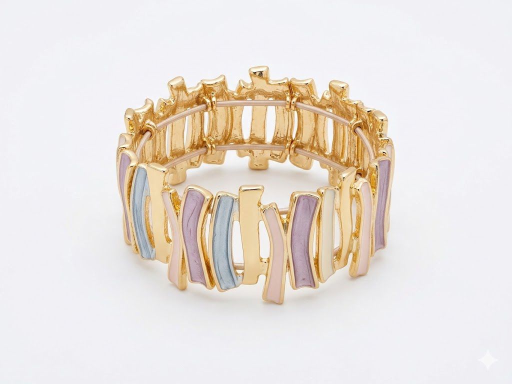 Flow Panel Stretch Bracelet