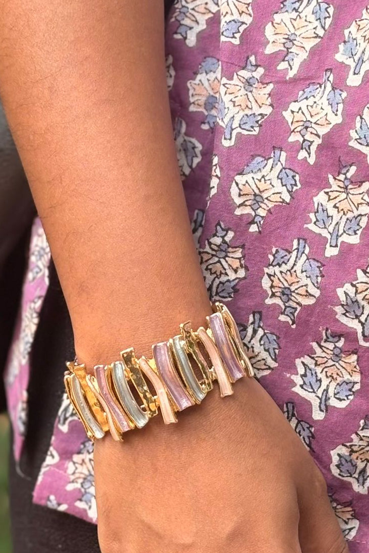 Flow Panel Stretch Bracelet