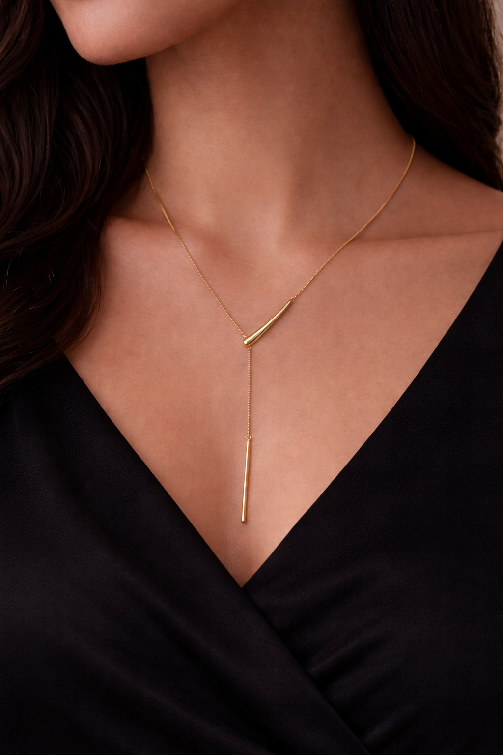Bar Drop Necklace