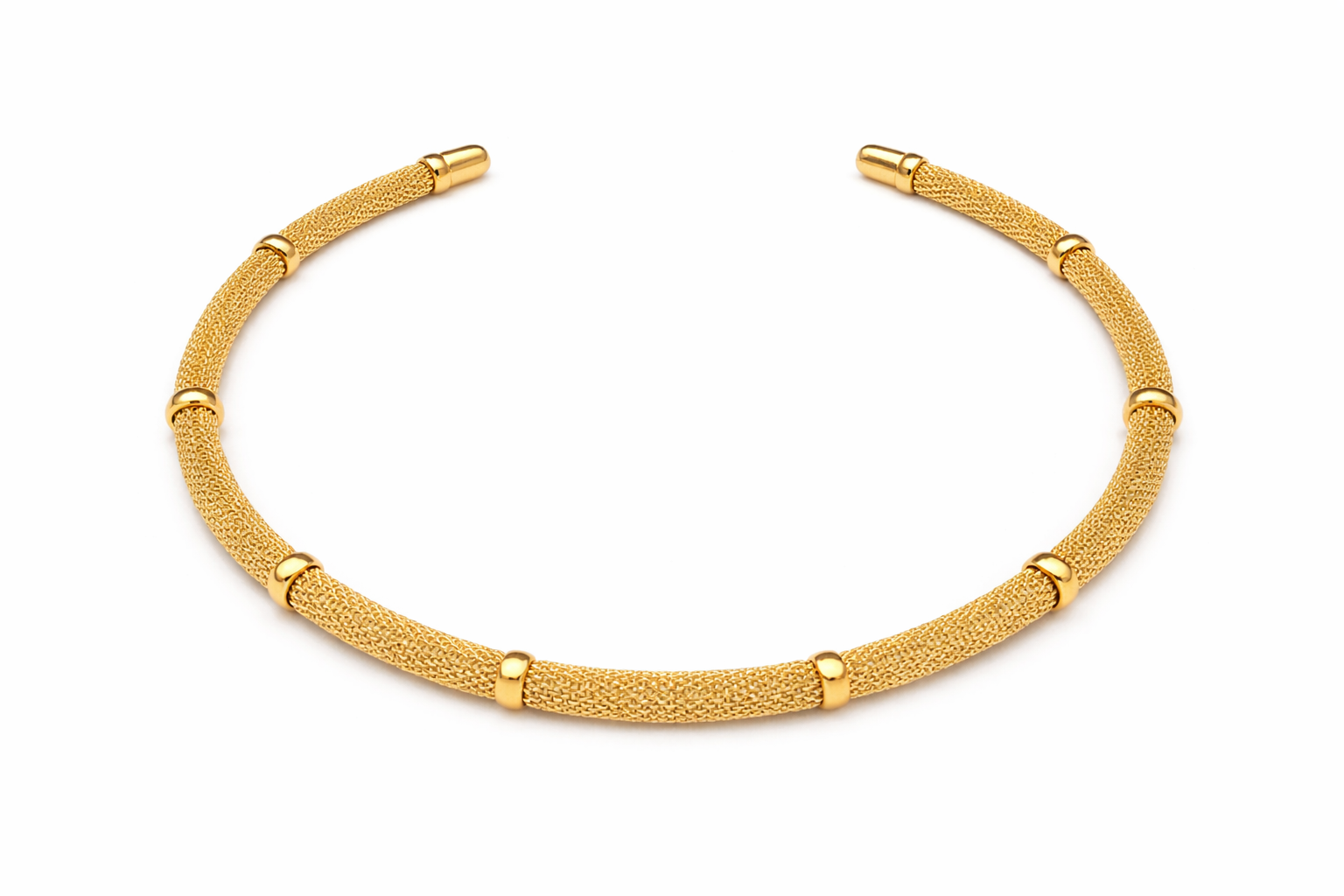 Mesh Statement Necklace