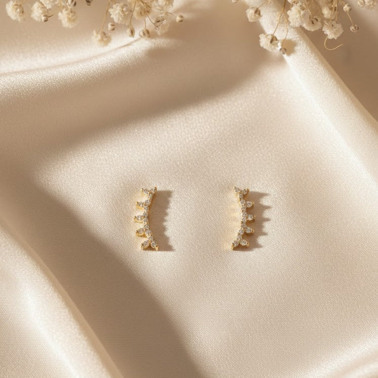 Radiant Sprig Studs
