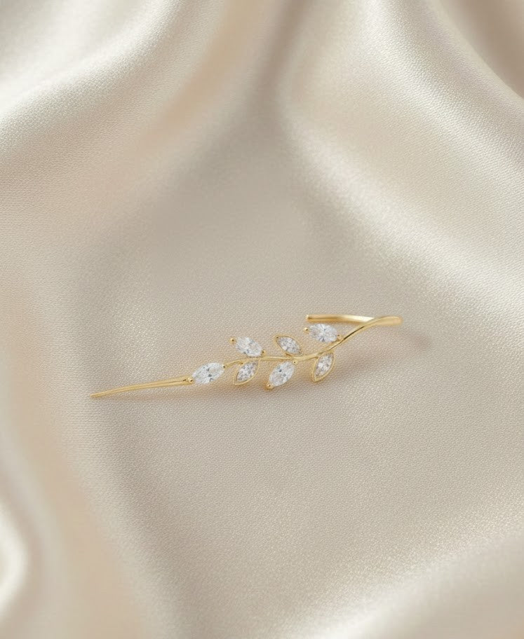 Petal Vine Ear Cuff