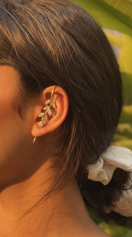 Petal Vine Ear Cuff